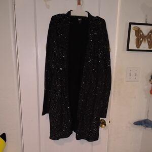 INC International Concepts | Women's Black Sparkle Cardigan